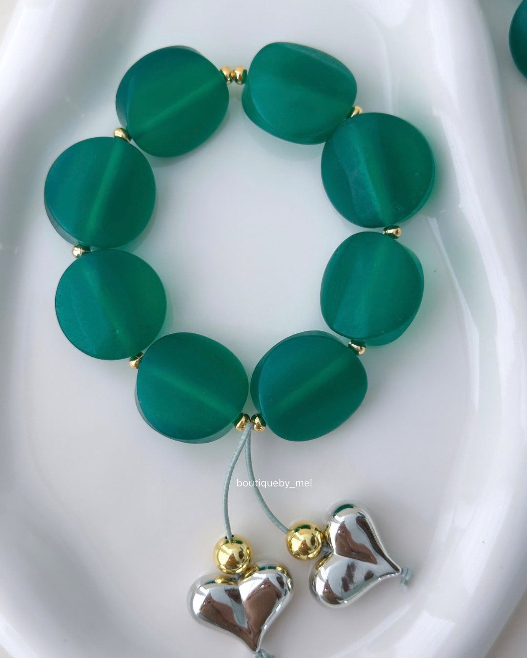 Emerald Love Bracelet