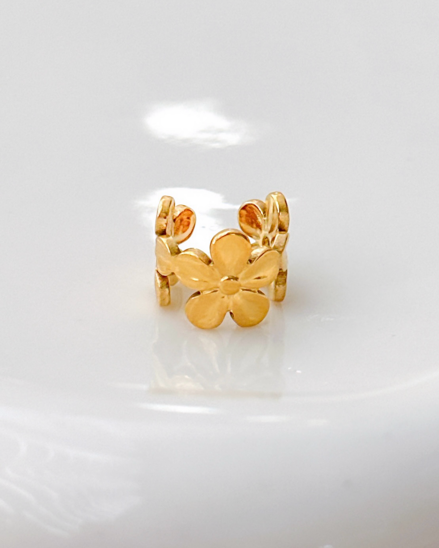 Flower Earring Cuff