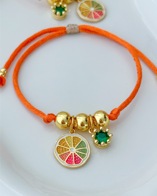 Orange Fall Bracelet