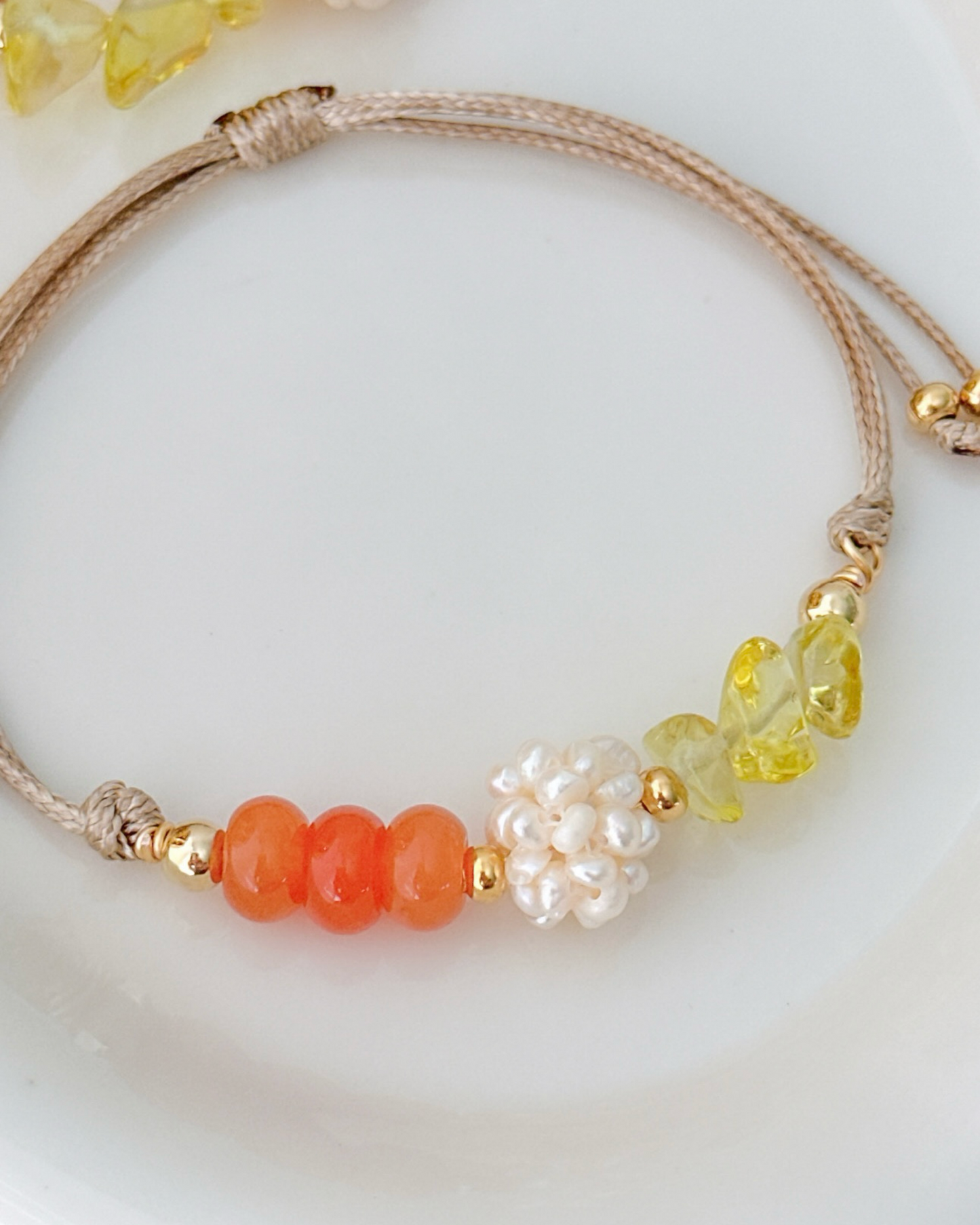 Amber Glow Bracelet