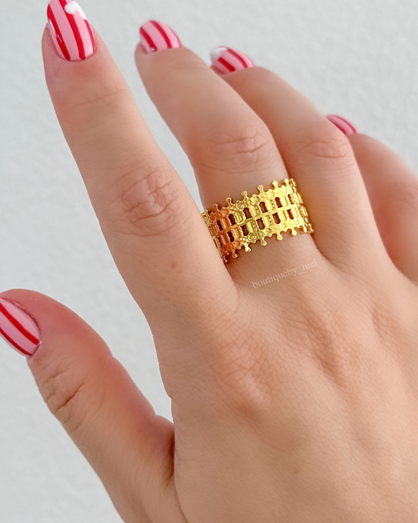 Golden Crown Ring