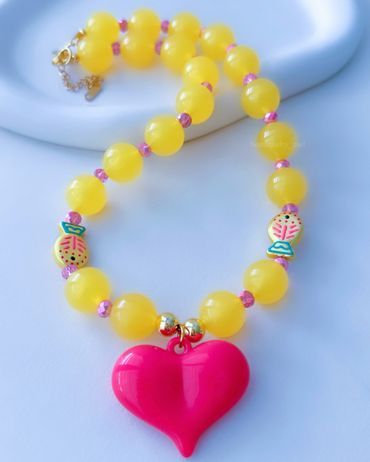 Sunshine Heart Necklace