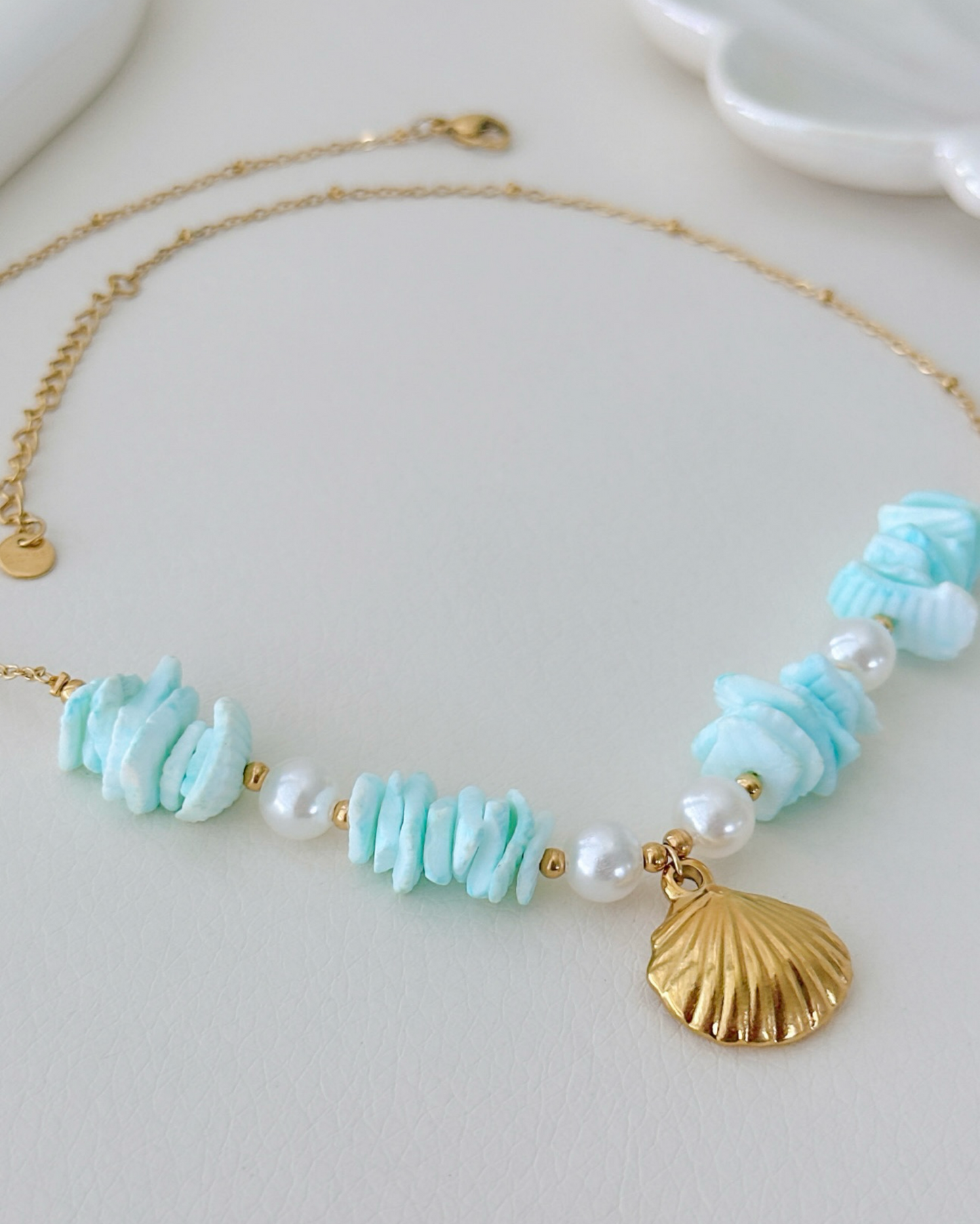 Blue Sea Necklace