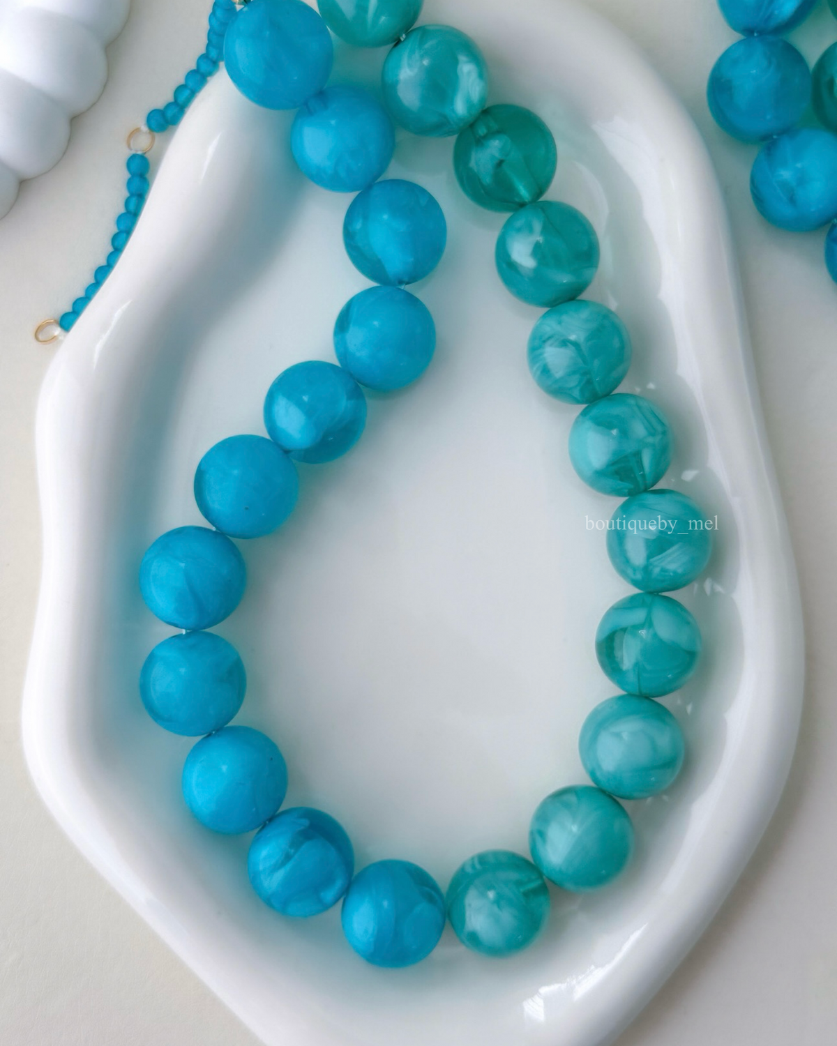 Aqua Marble Necklace