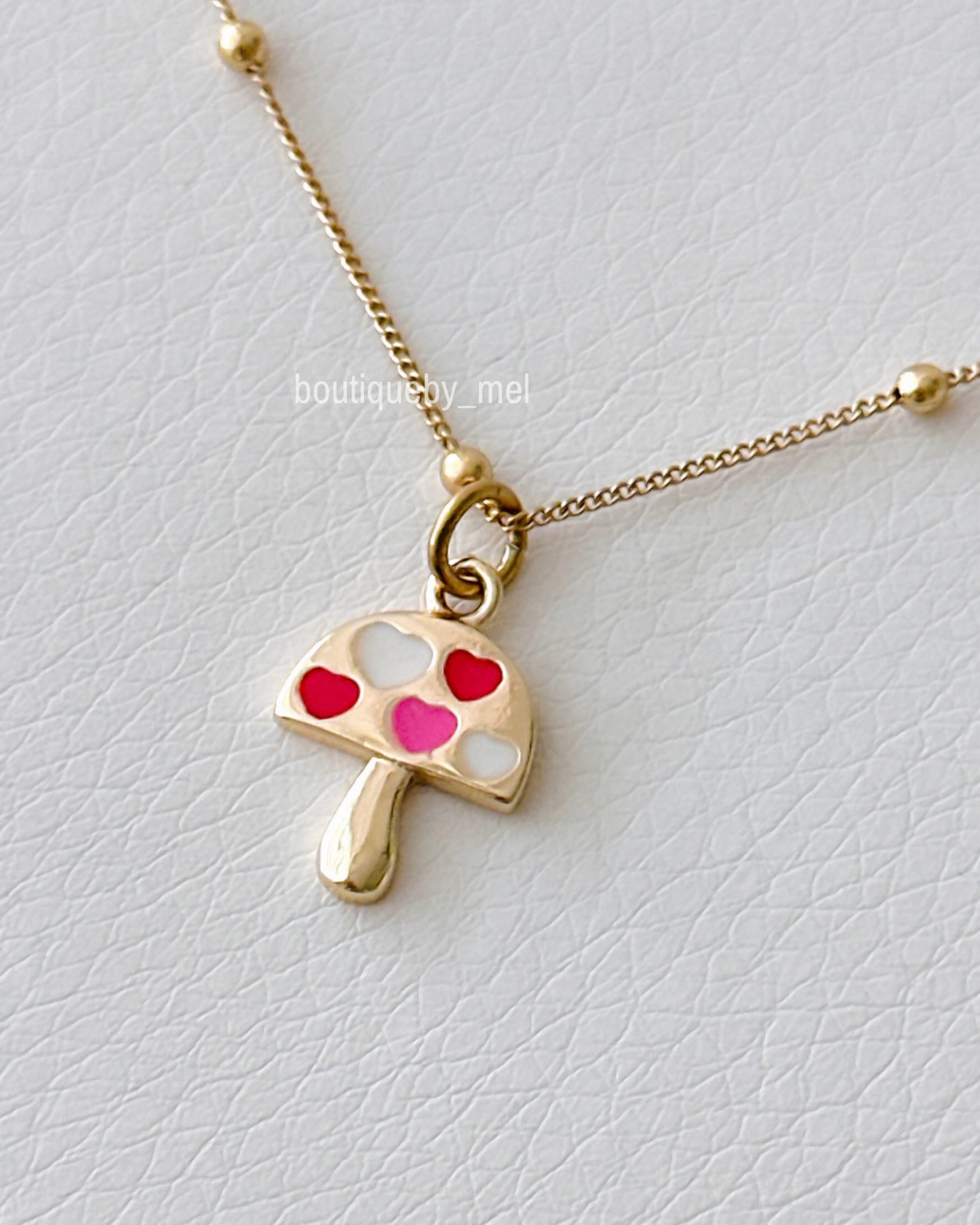 Love Mushroom Necklace