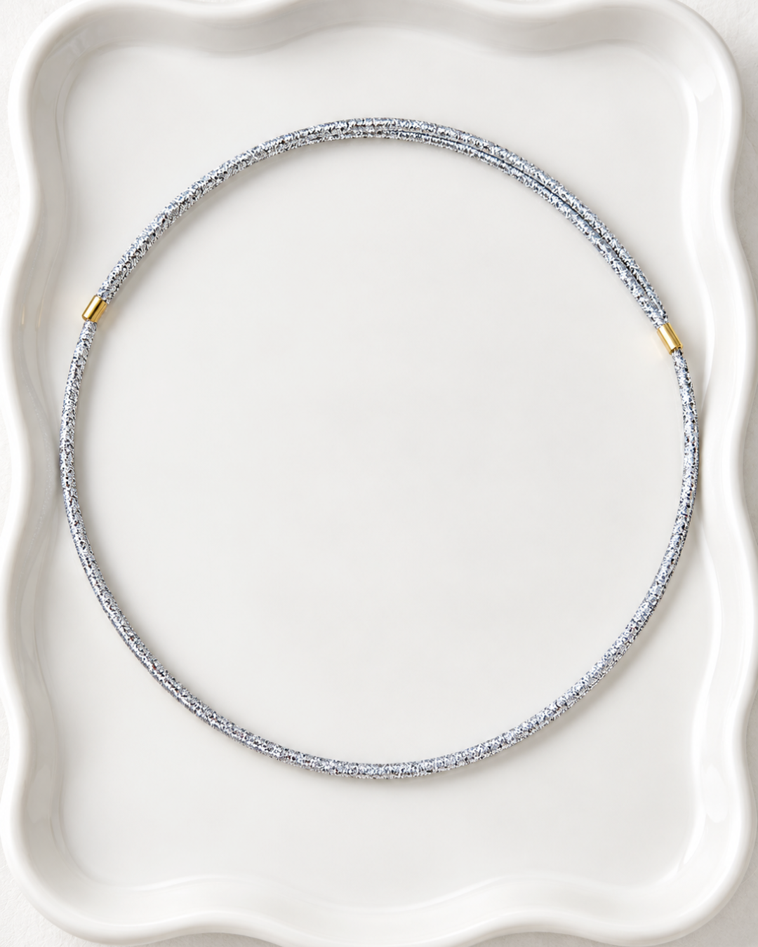 Silver Magnetic Cord