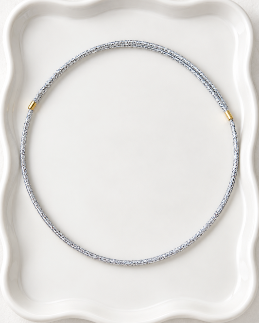 Silver Magnetic Cord