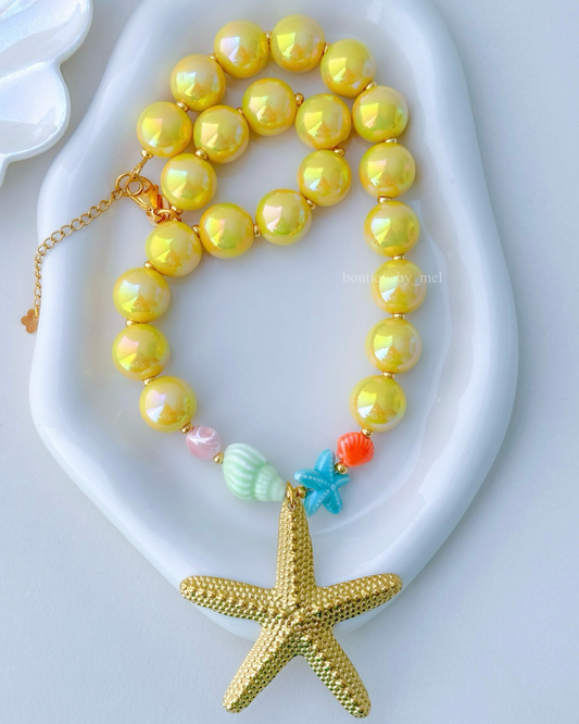 Yellow Coast Necklace
