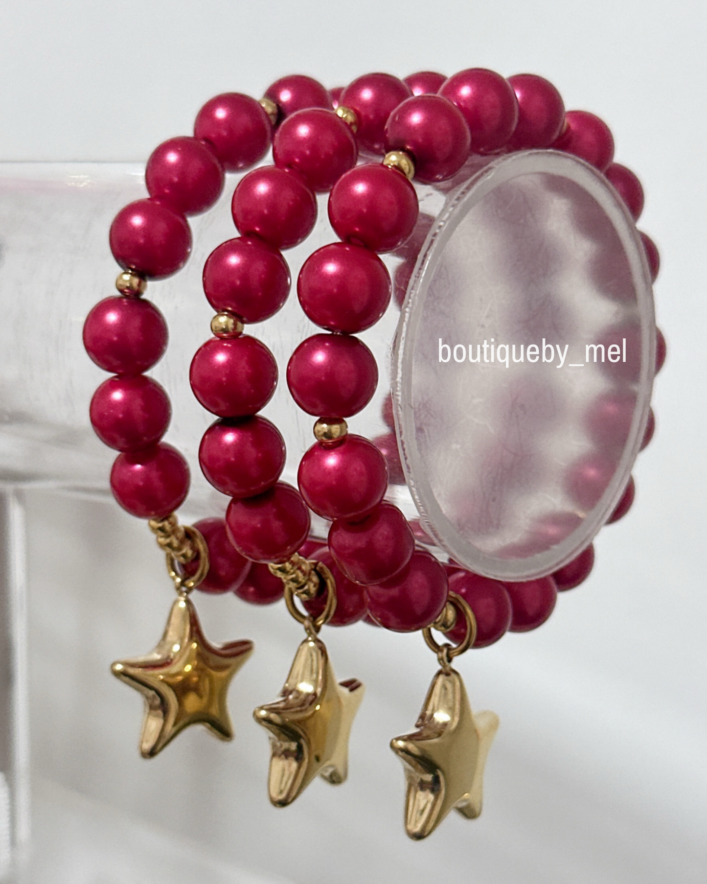 Cranberry Red Bracelets