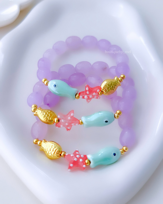 Ocean Lilac Bracelet
