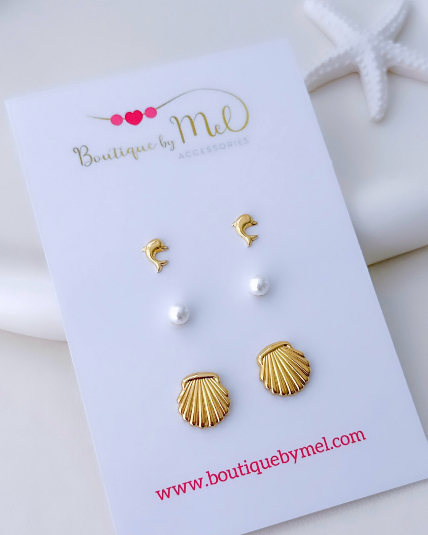 Salty Earrings (set of 3)