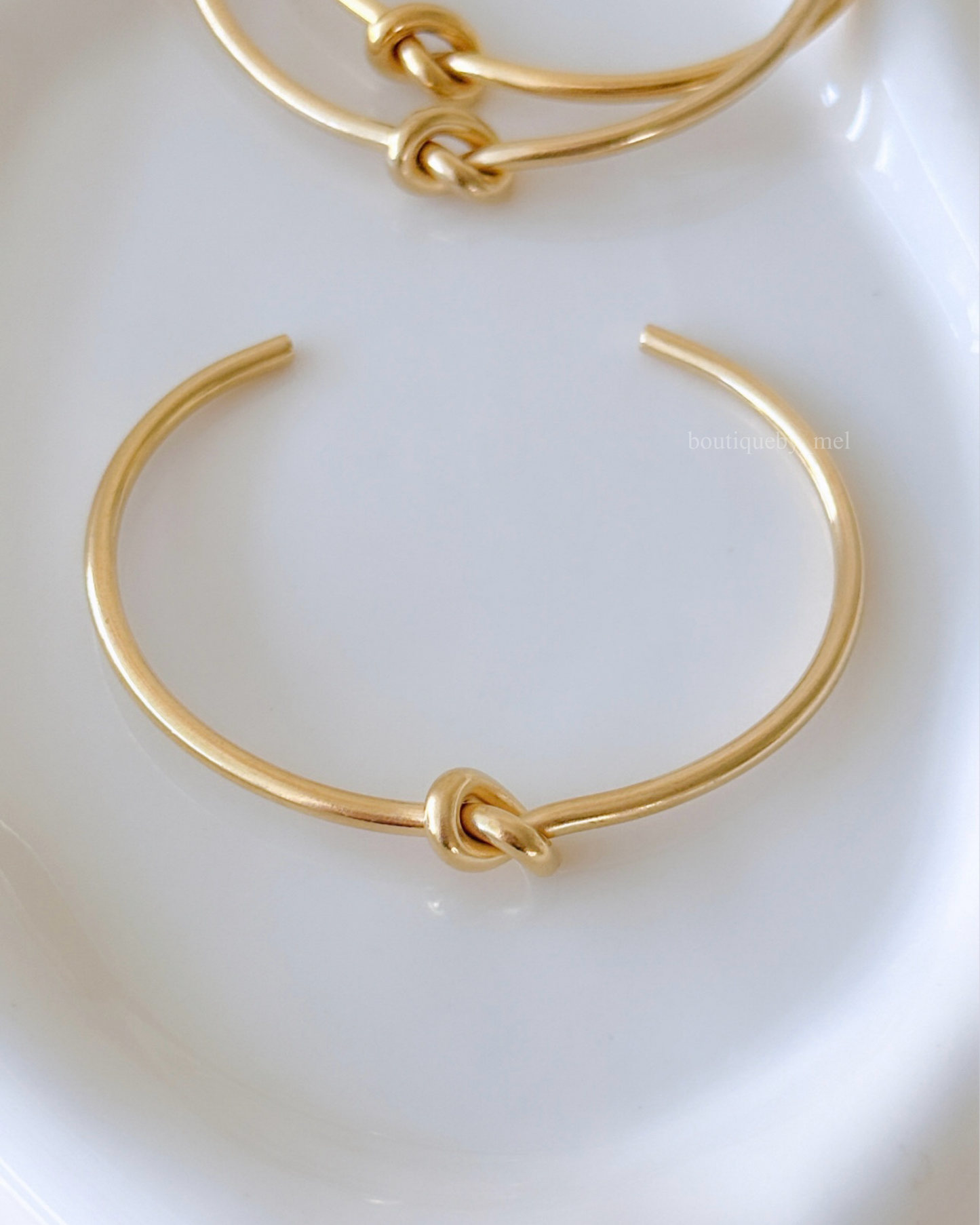 Golden Knot Bangle