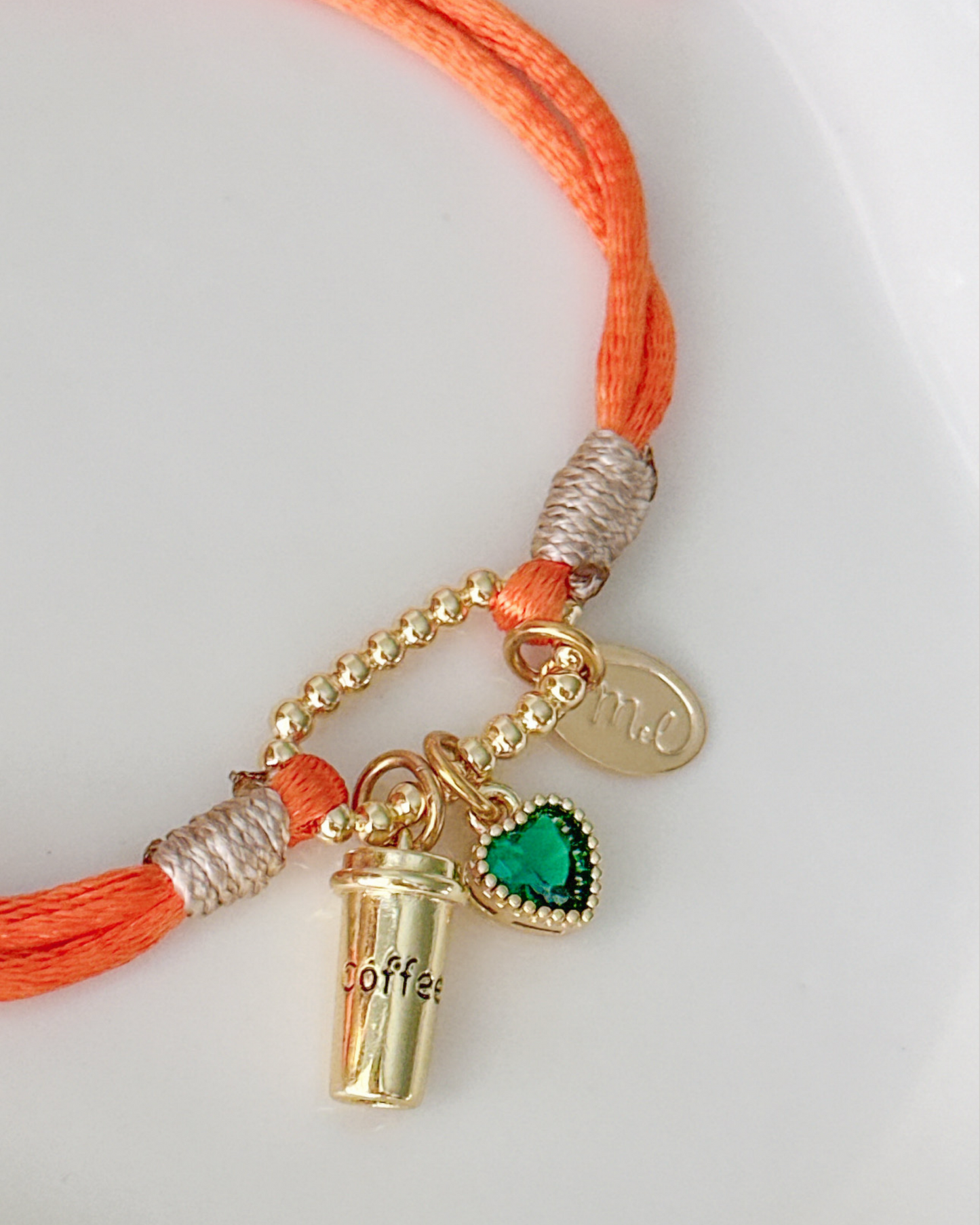 Pumpkin Latte Bracelet 🍂