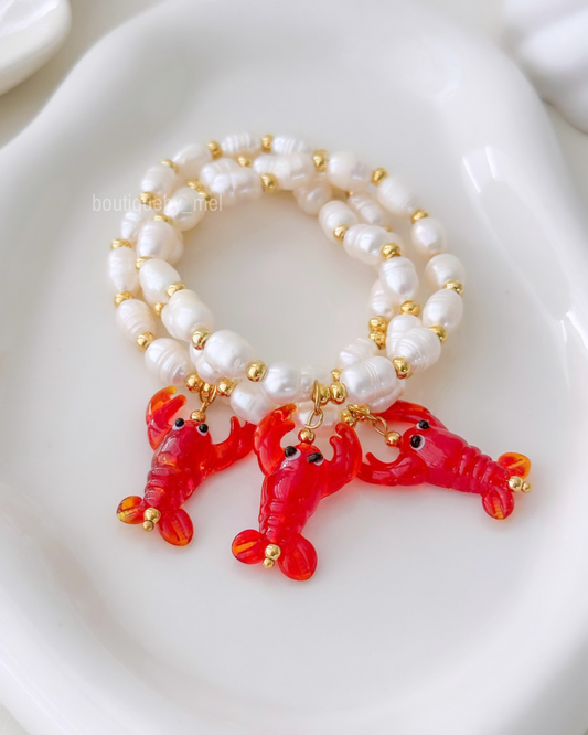 Tropical Lobster Bracelet