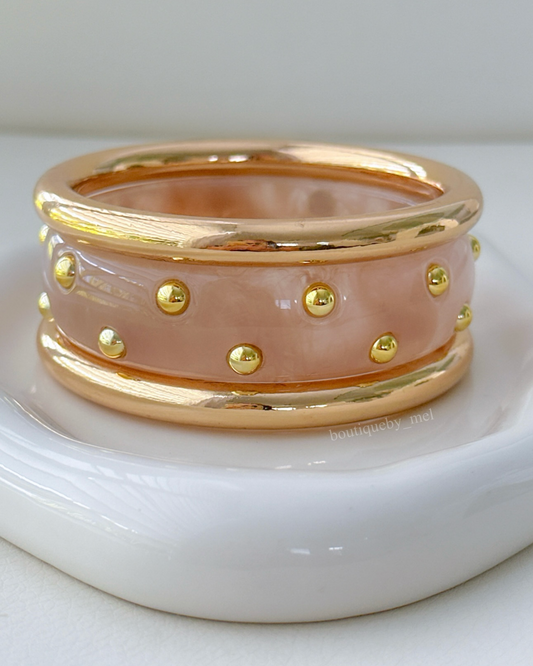 Golden Dots Bangles / Set of 3