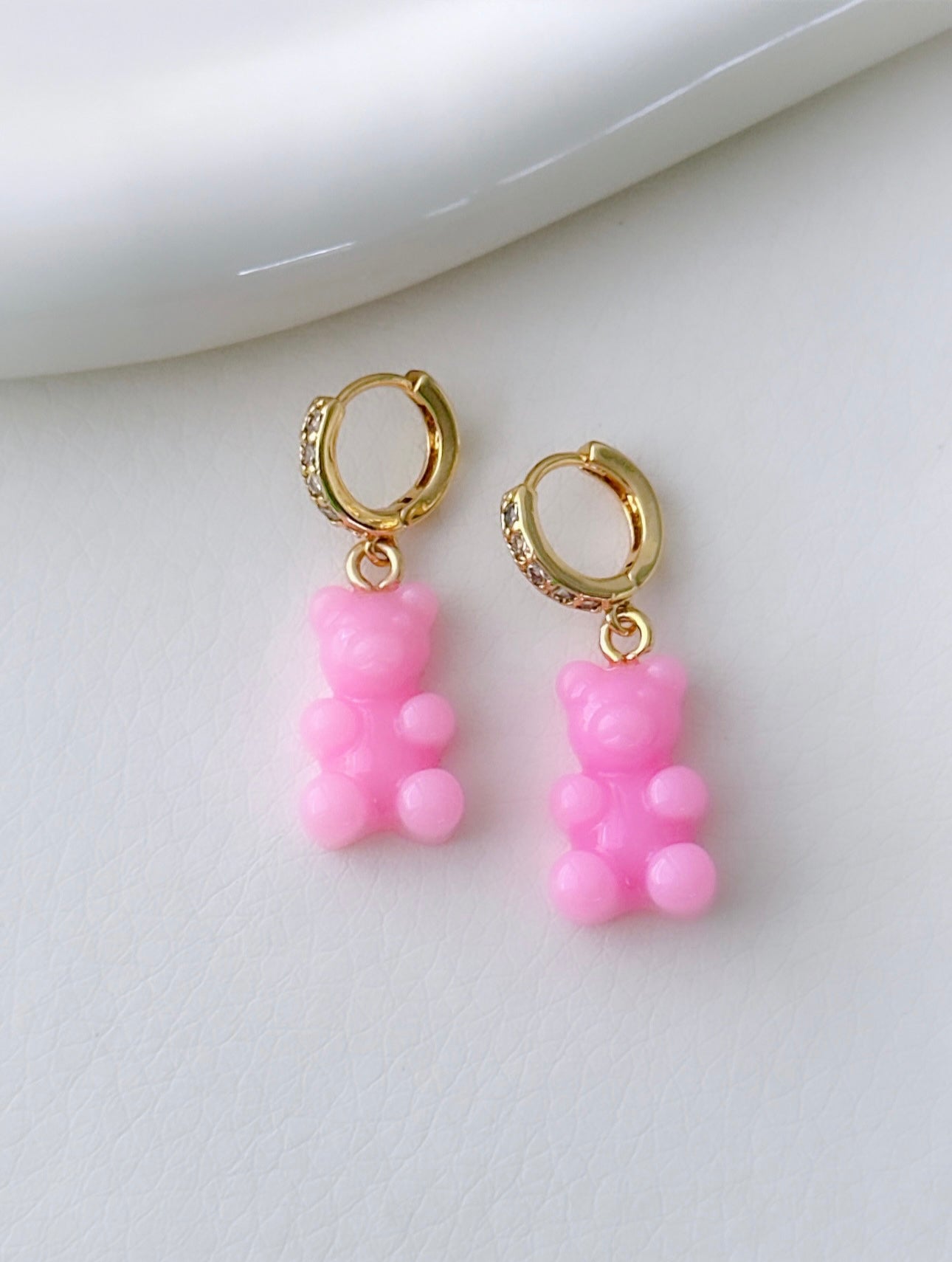 Bear Zirconia Hoops