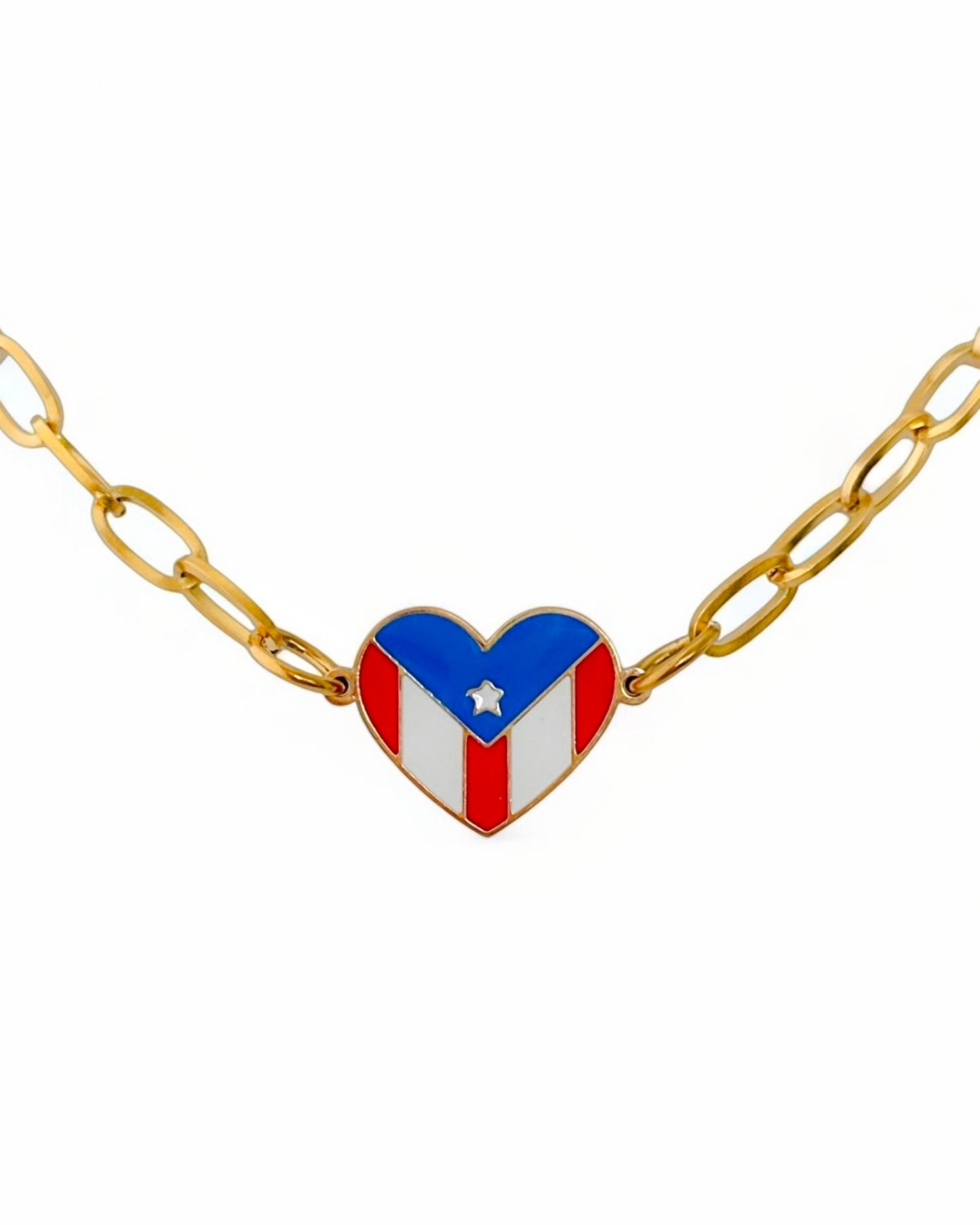 I Love Puerto Rico-Necklace