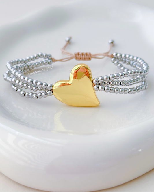 Luxe Heart Bracelet