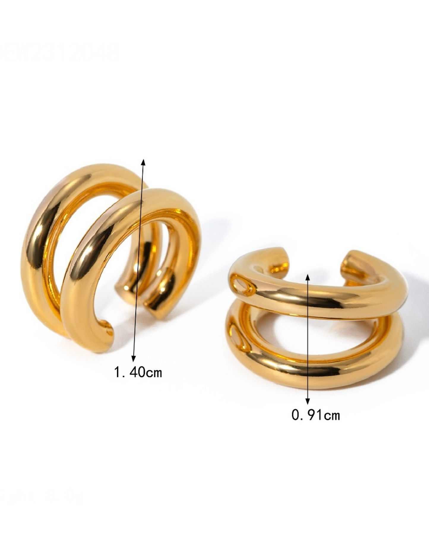 Double Golden Cuff