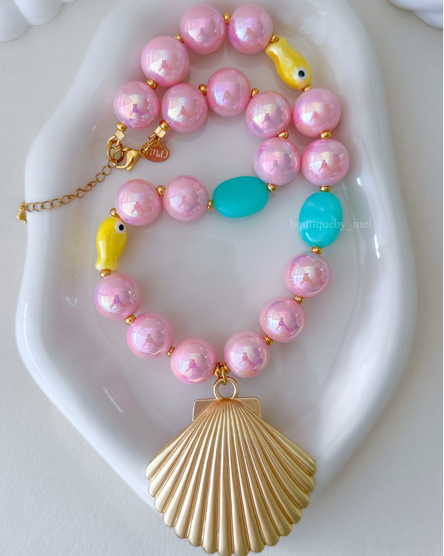 Pink Marina Necklace