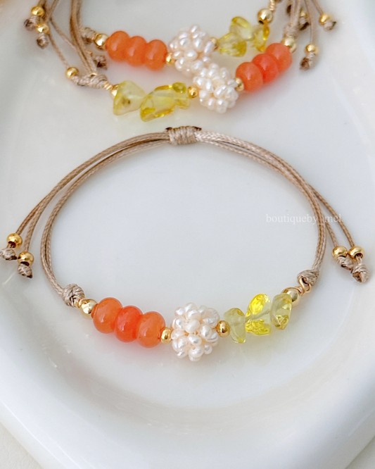 Amber Glow Bracelet