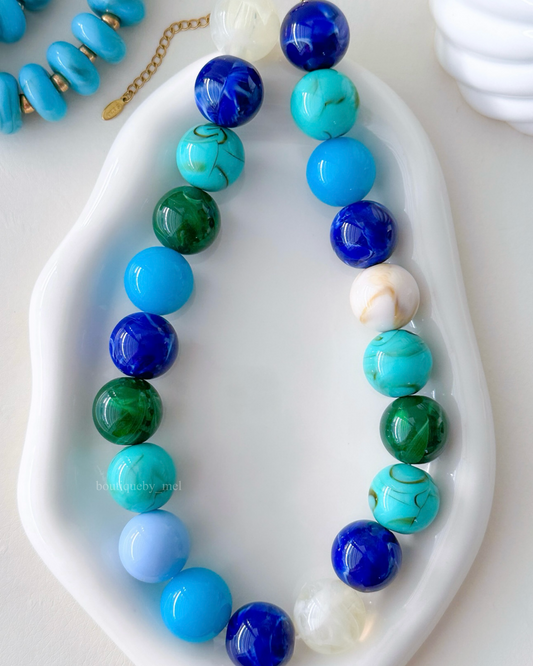 Blue Ocean Necklace