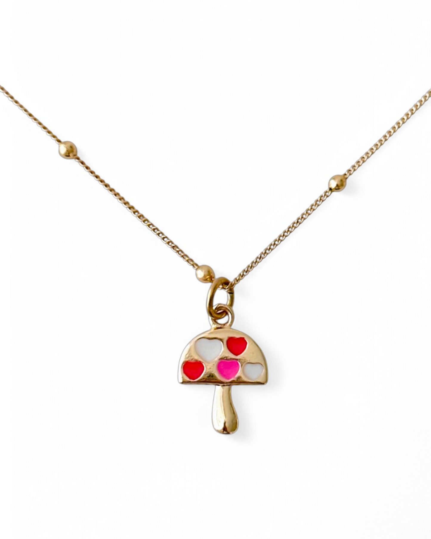 Love Mushroom Necklace