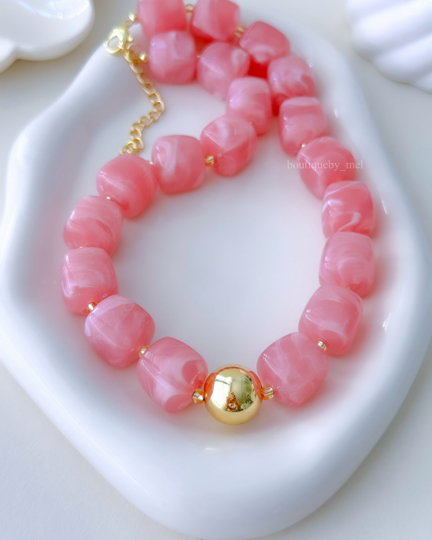 Capri Pink Necklace