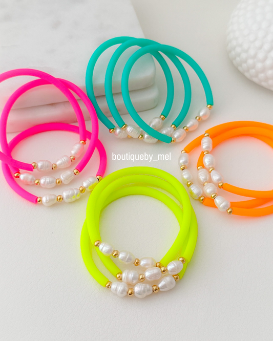 Summer Pearl Bracelets