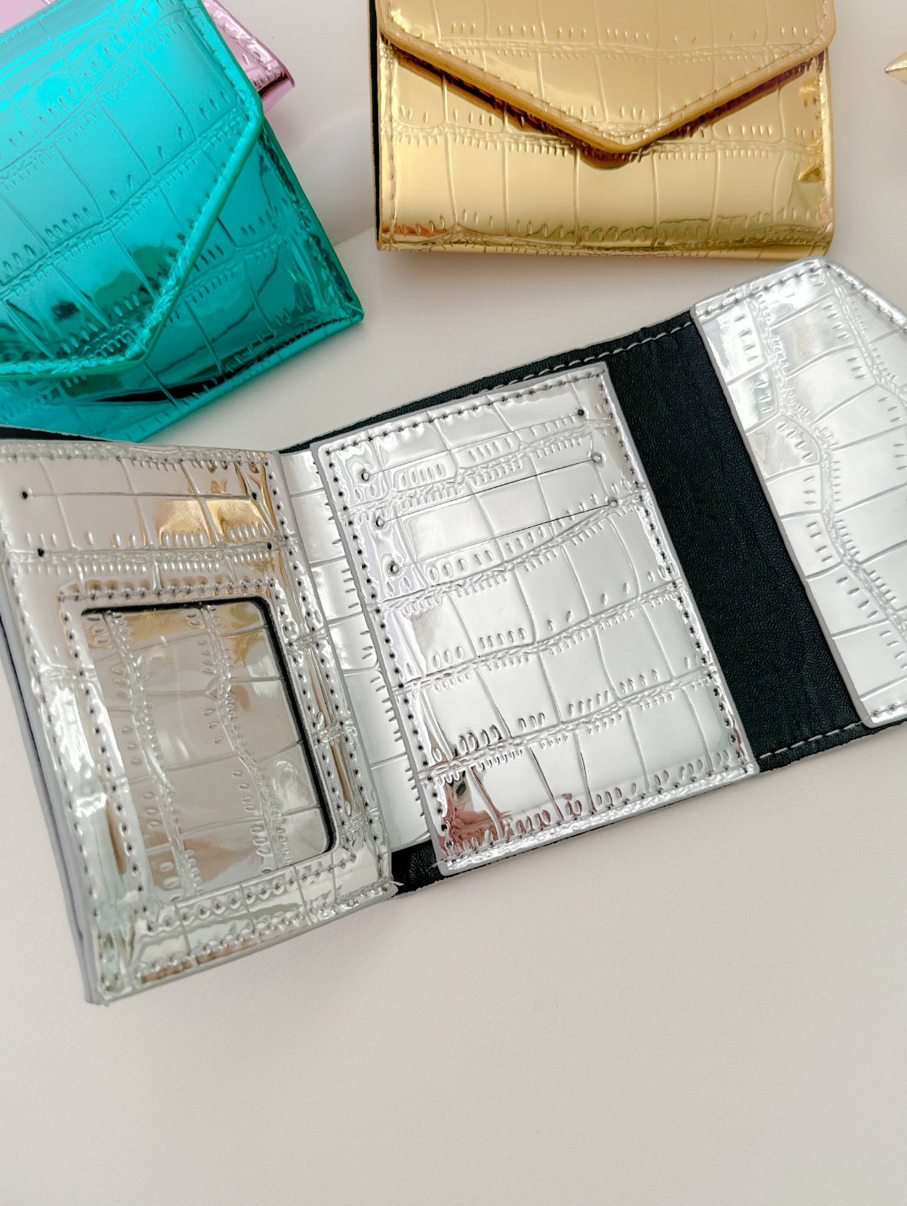 Metallic Chic Wallets