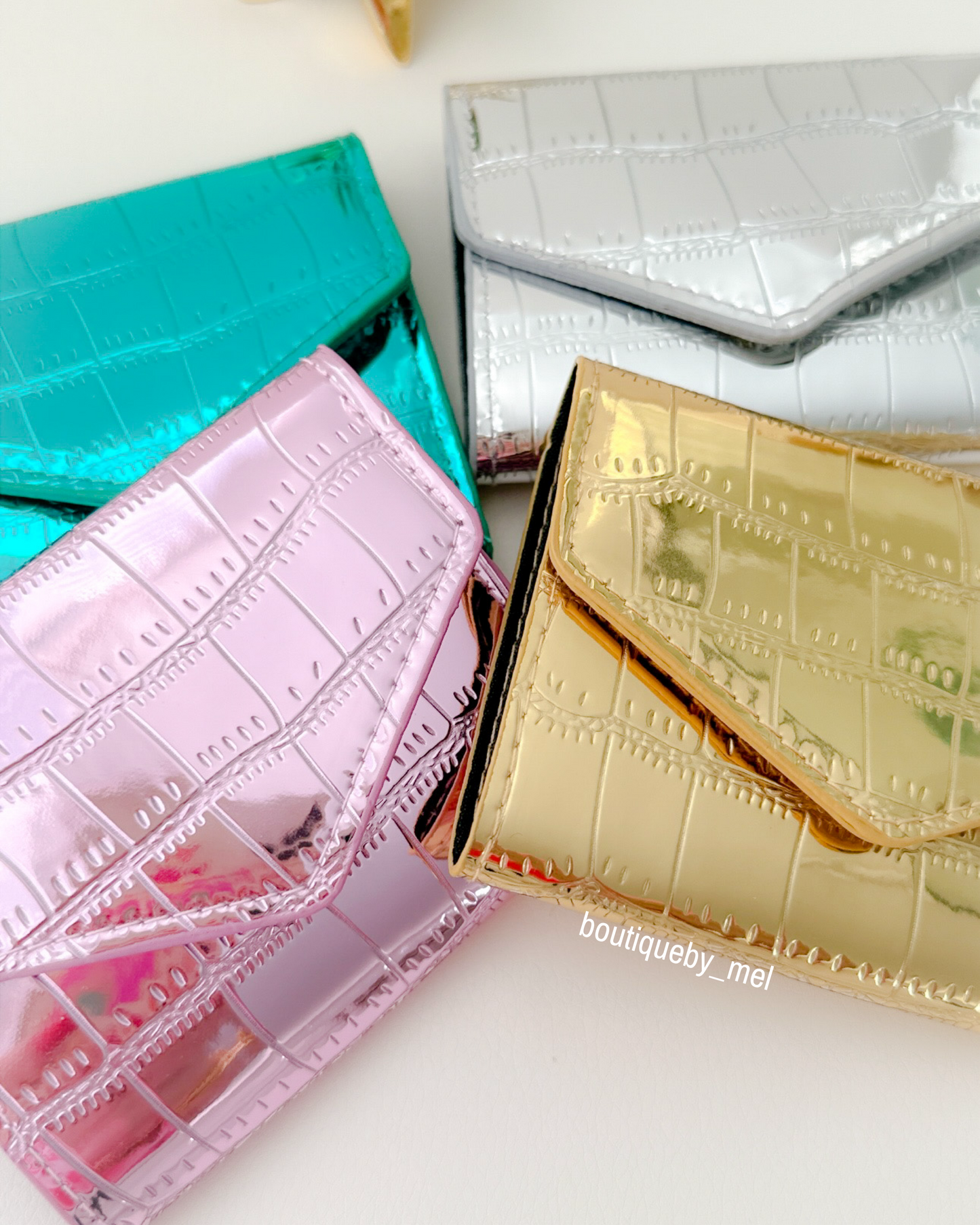 Metallic Chic Wallets