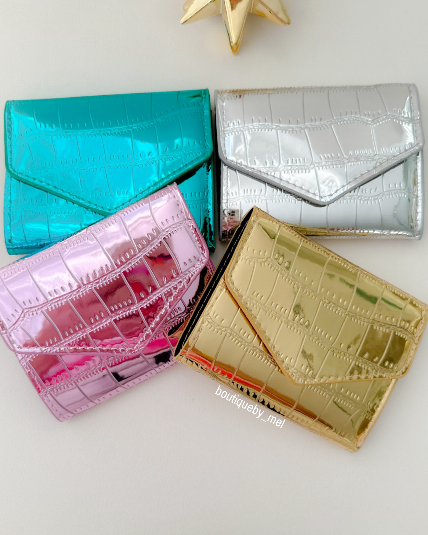 Metallic Chic Wallets