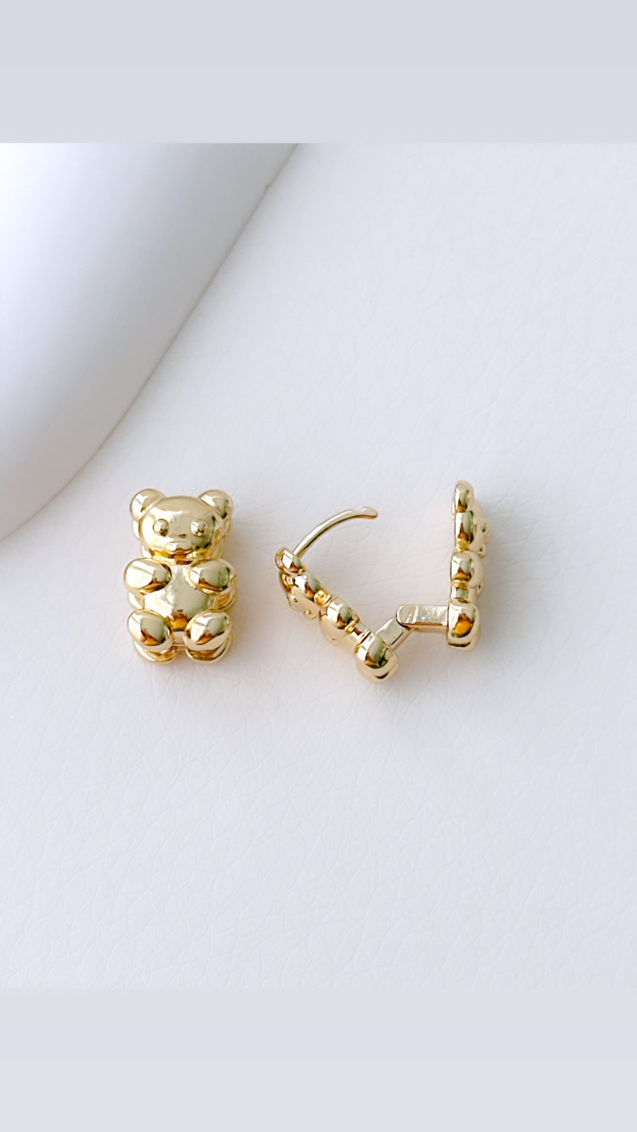 Golden Bear Earrings