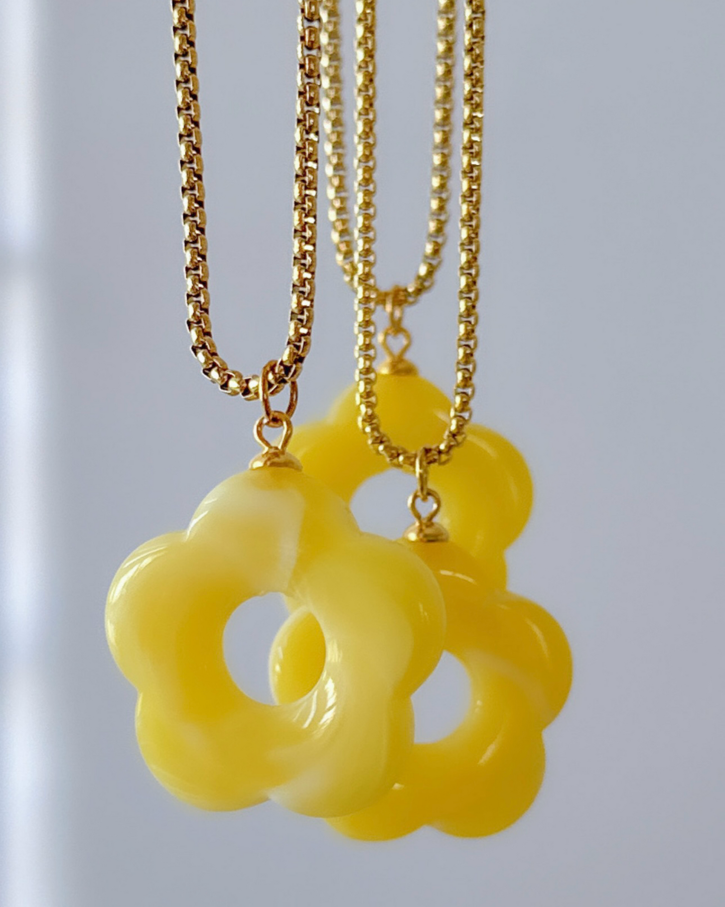 Yellow Blossom Necklace