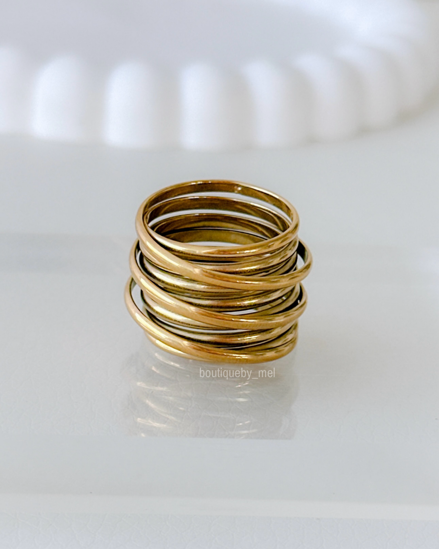 Spiral Wrapped Ring