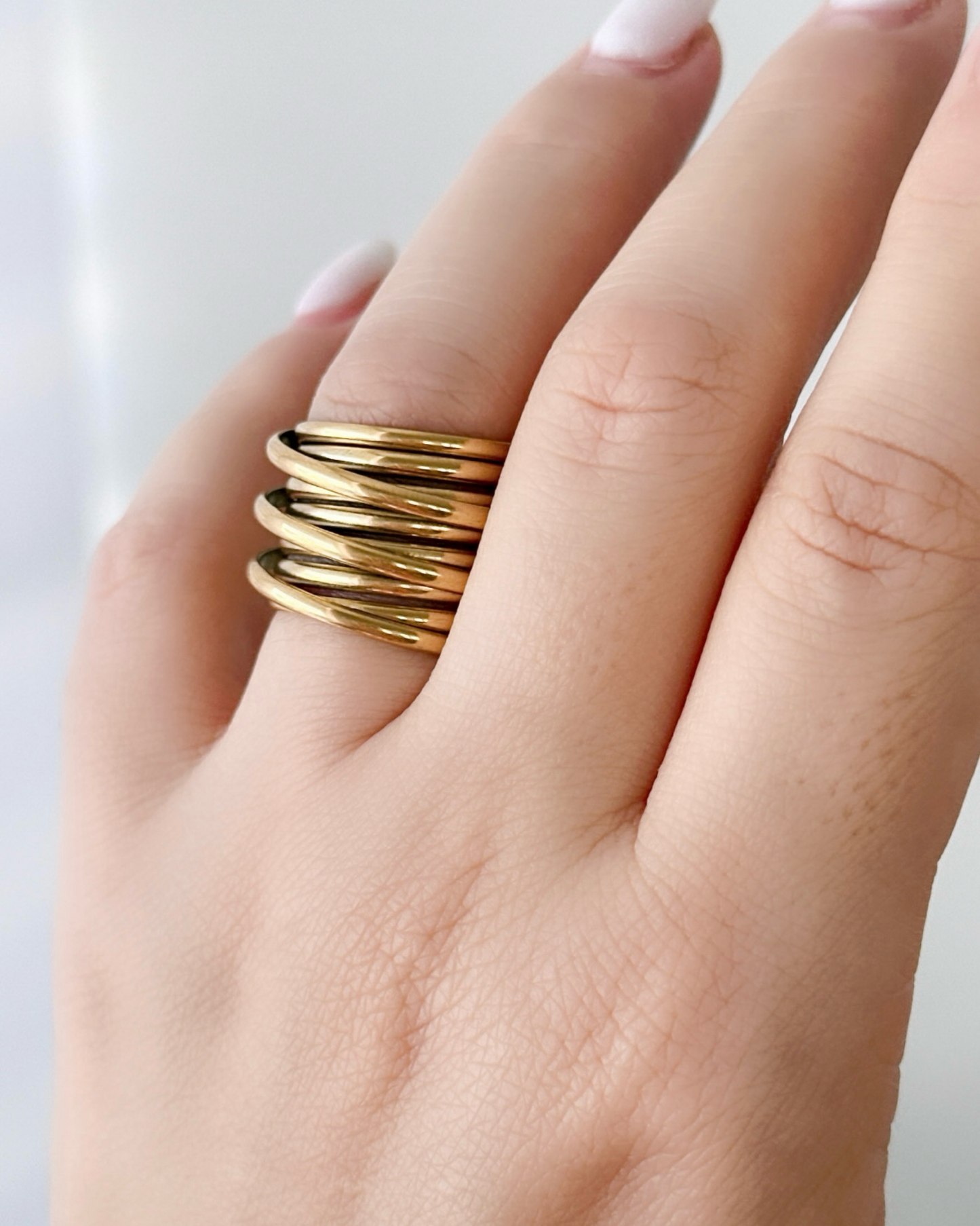 Spiral Wrapped Ring