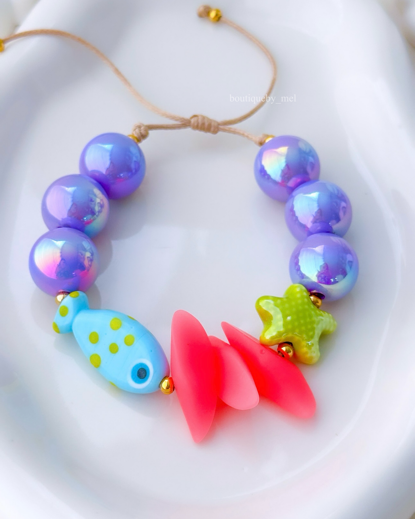 Purple Reef Bracelet