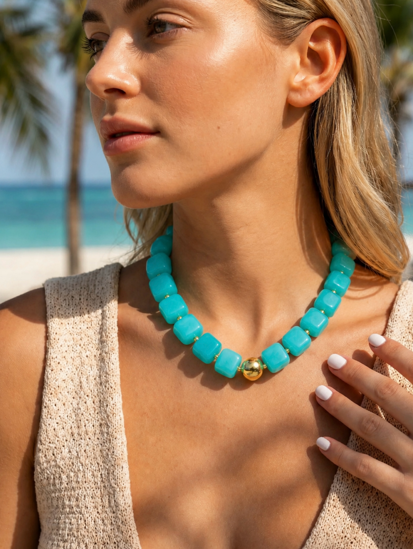 Capri Turquoise Necklace