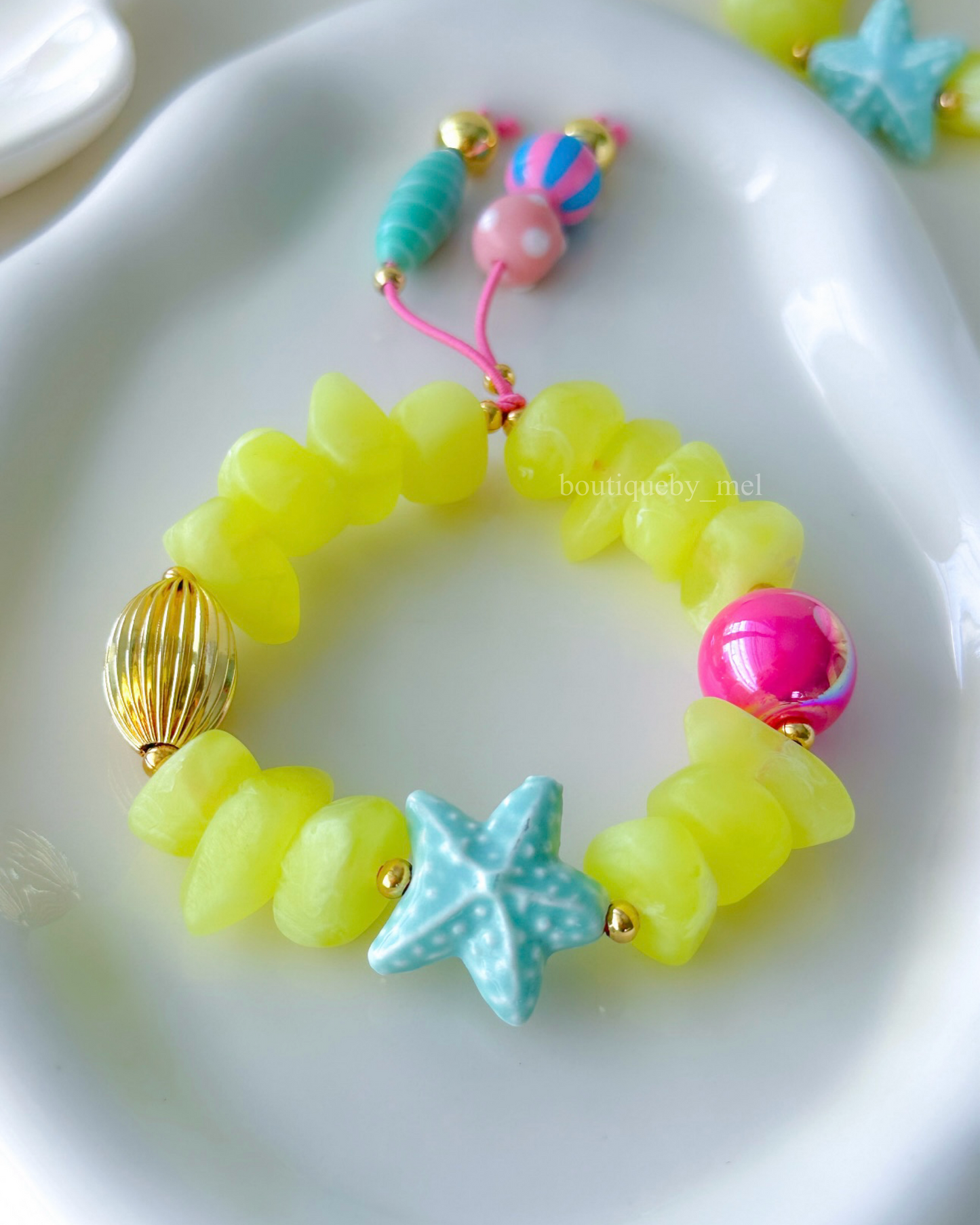 Lime Splash Bracelet