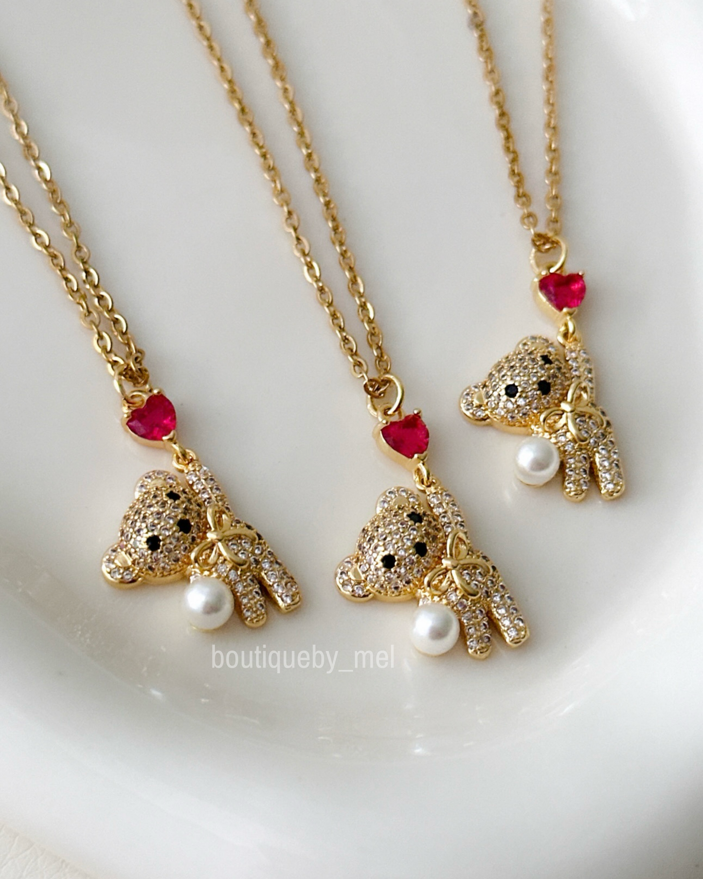 Love Bear Necklace