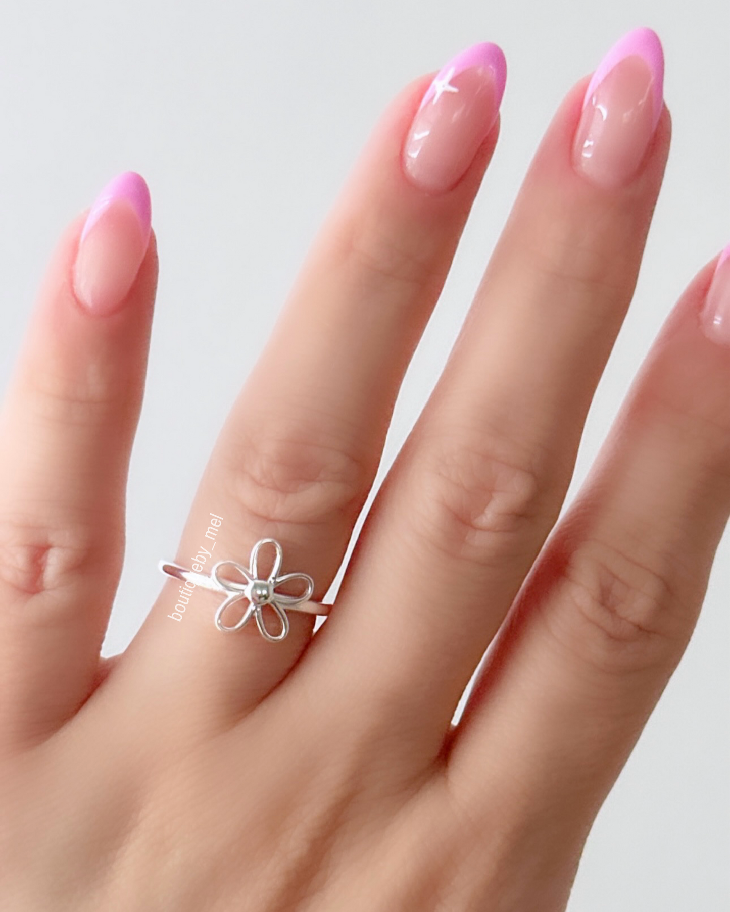 Sterling Silver Daisy Ring