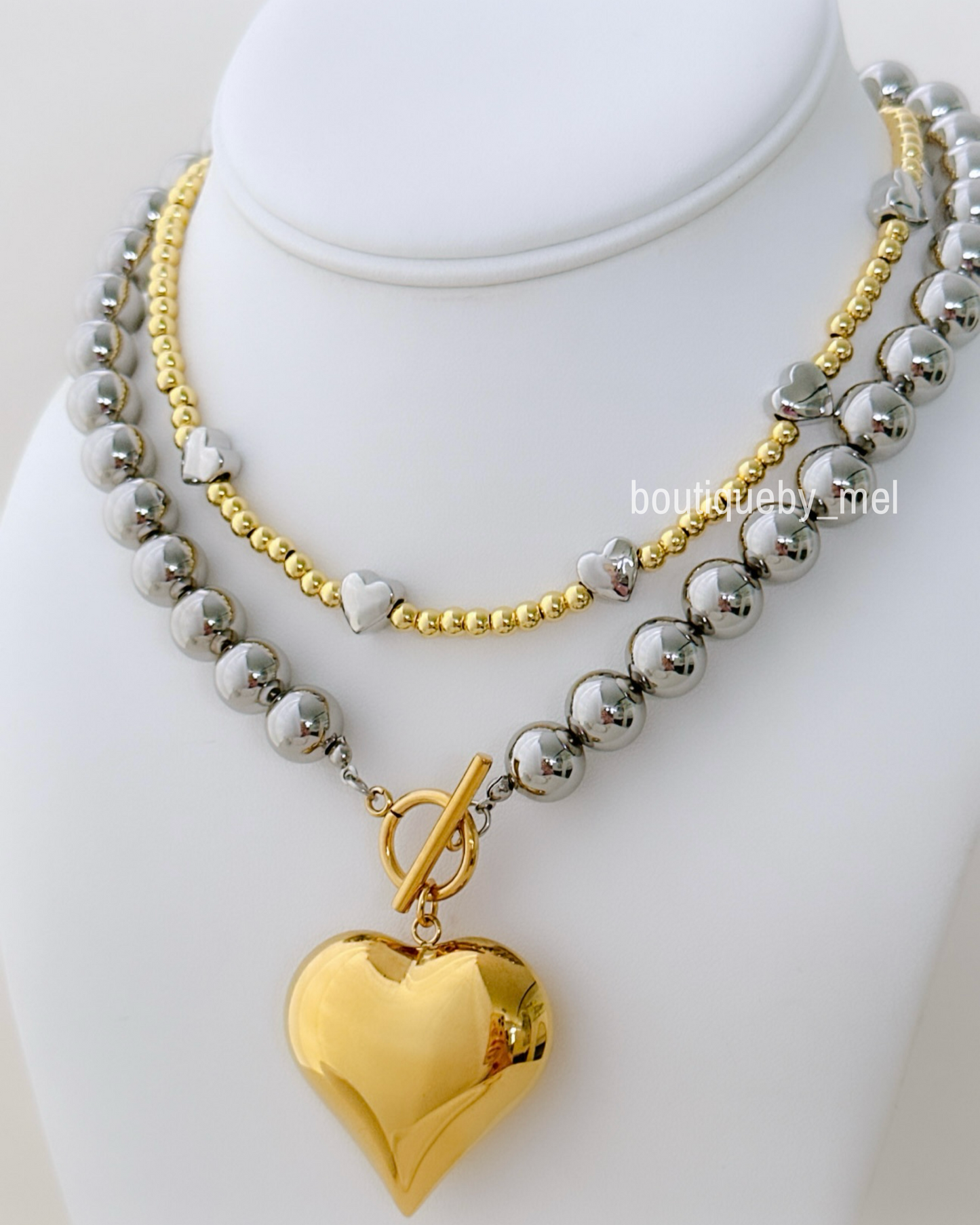 Chunky Two Tones Necklace