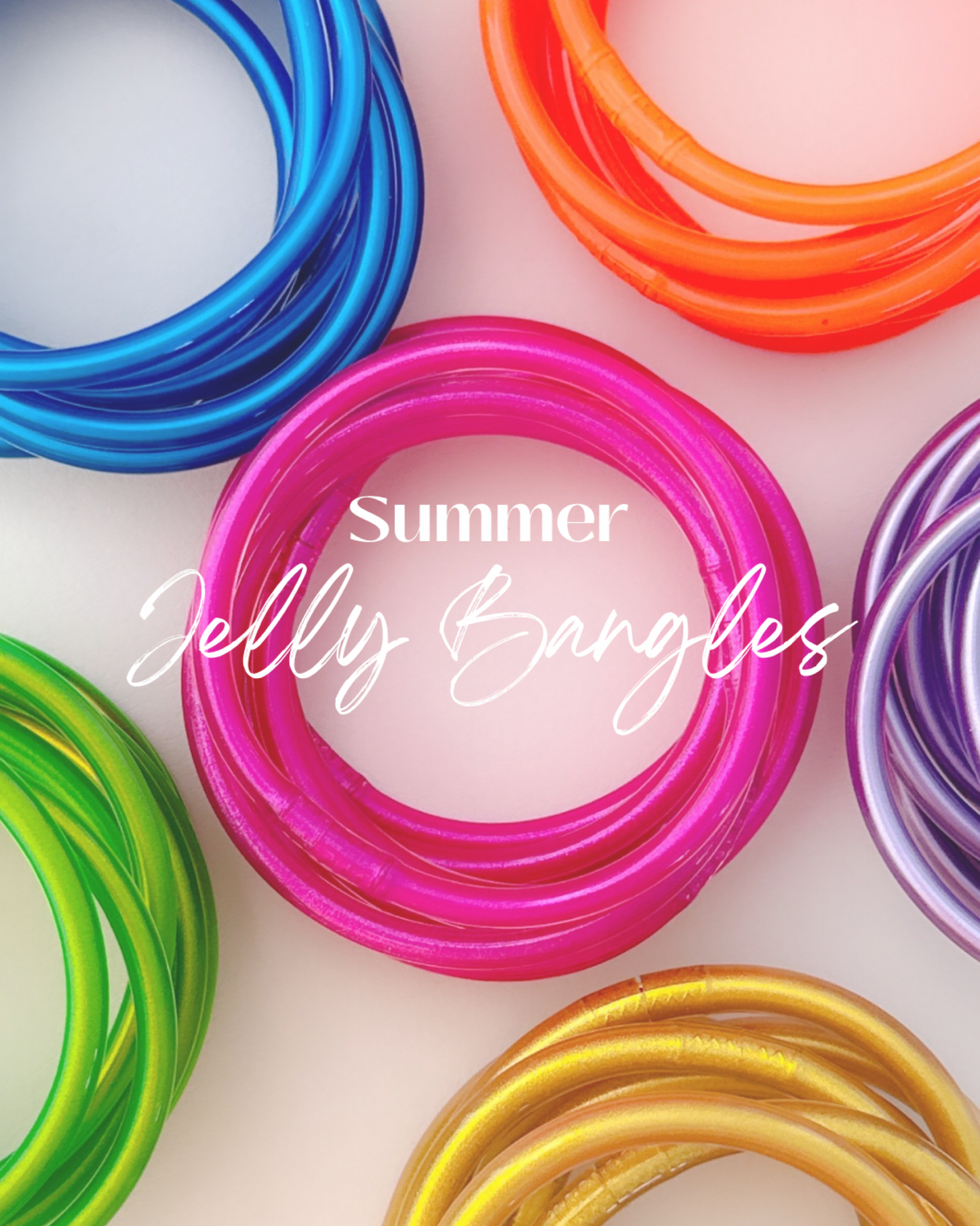 SUMMER JELLY BANGLES