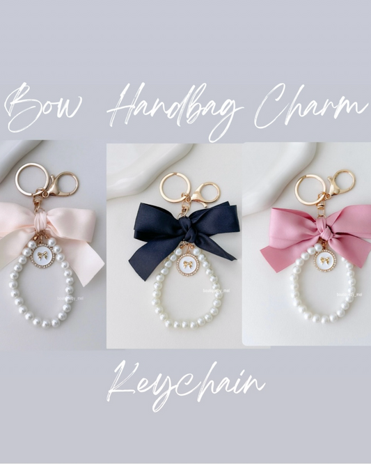 Bow Handbag Charm / Keychain