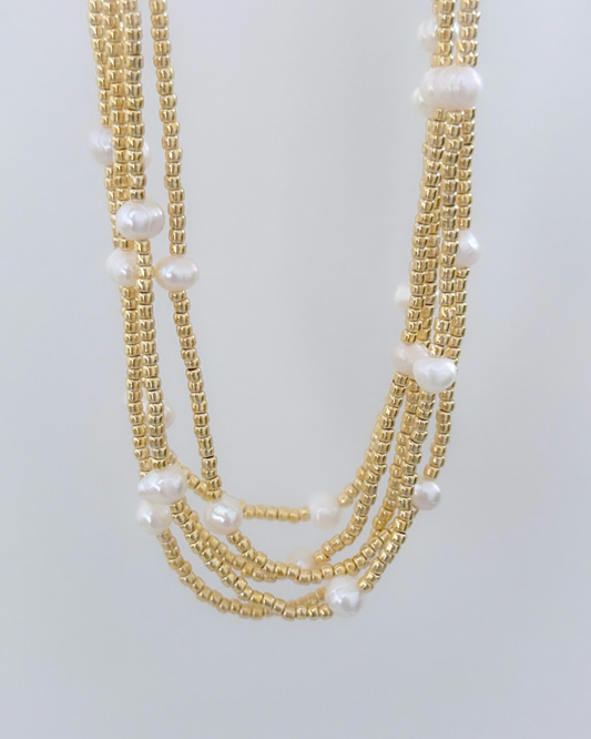 Pearl Dots Necklace