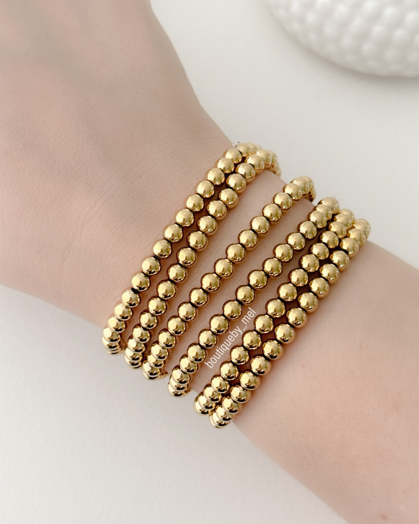 Golden Mini Bubbles Bracelet