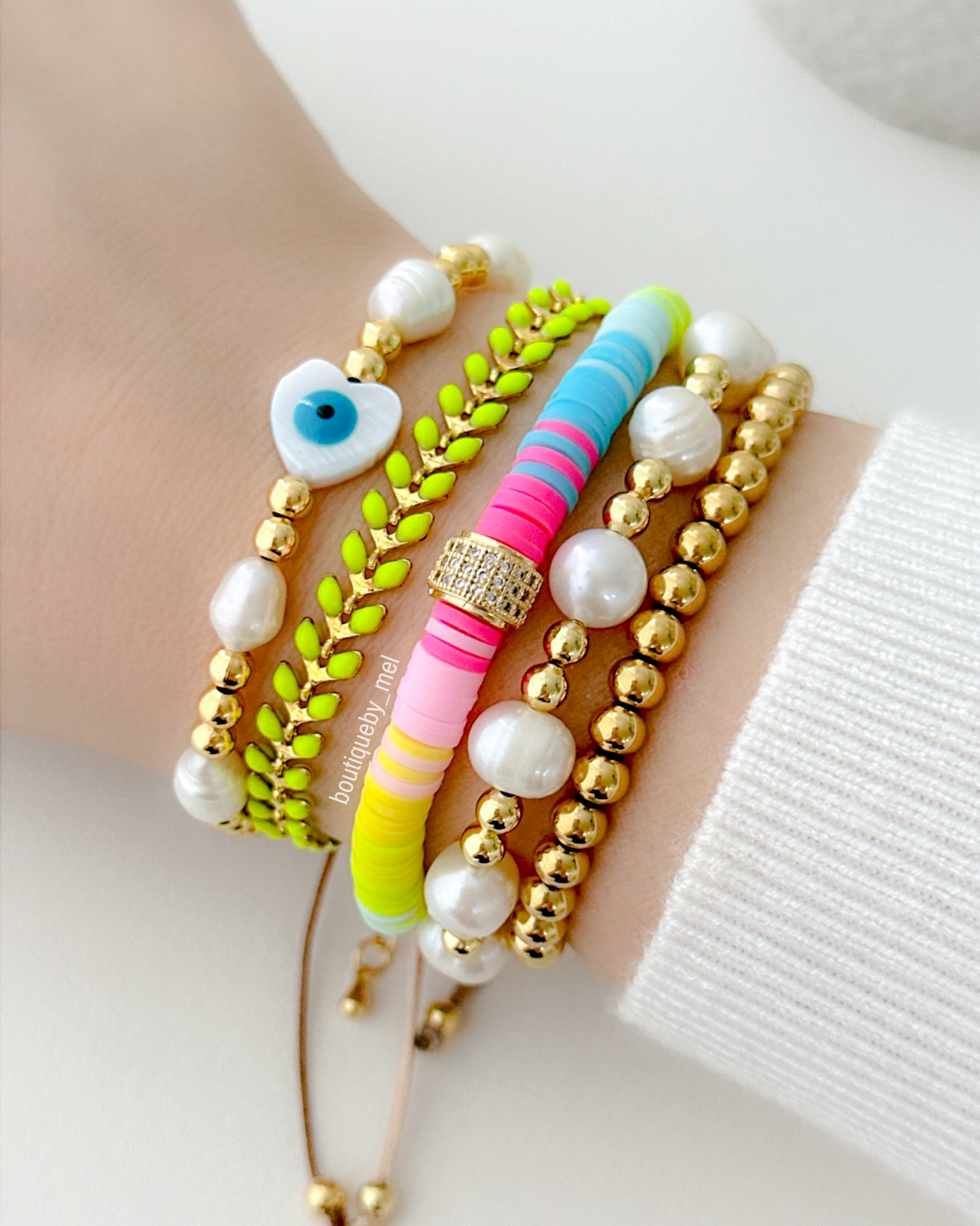 Golden Mini Bubbles Bracelet