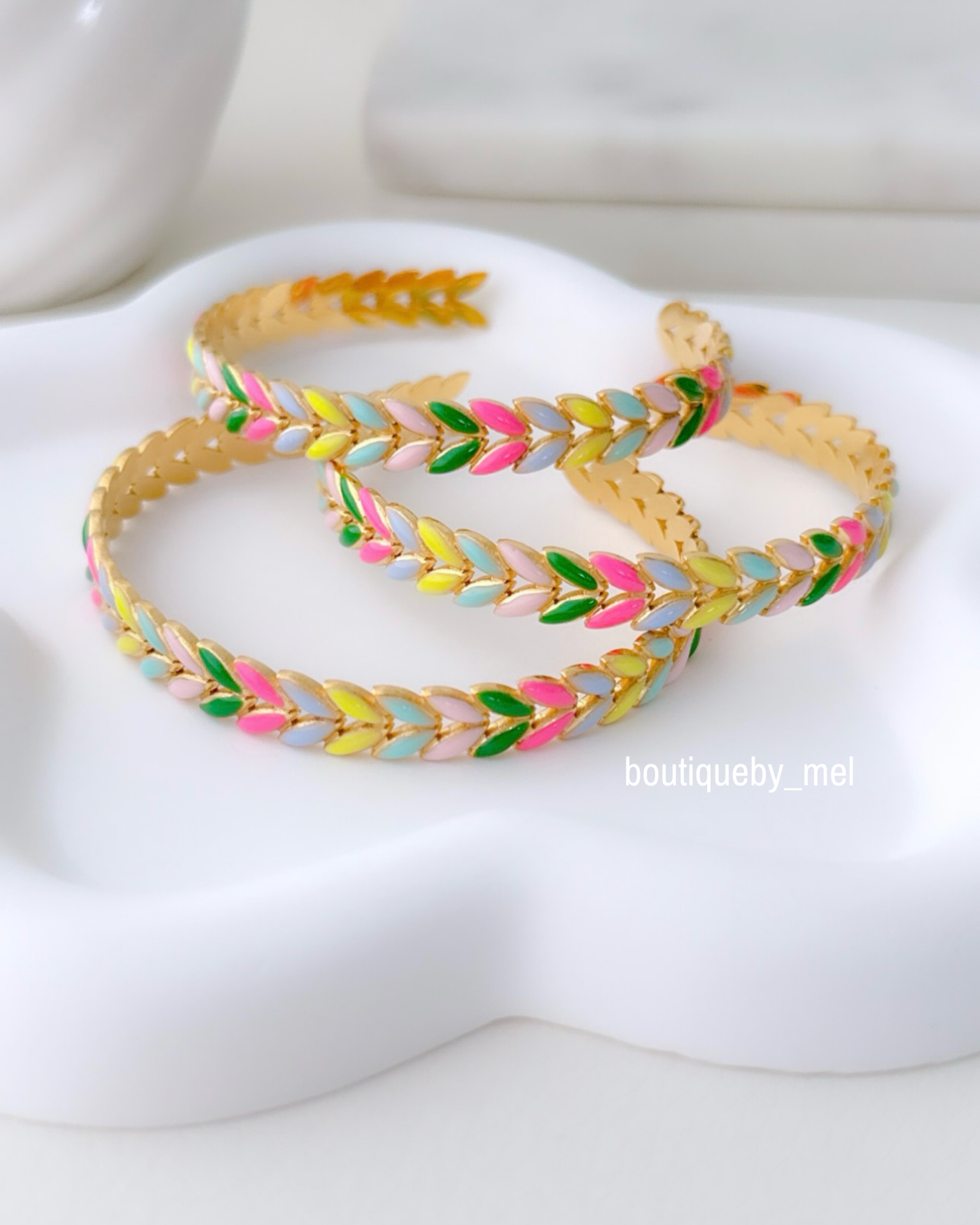 Colorful Leaves Bangle